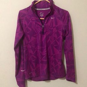 Nike dri fit quarter zip